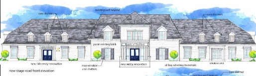 Main Office branch remodel drawing